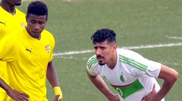 الجزائر تفوز على توغو برباعية وتتأهل لكأس امم افريقيا لكرة القدم 