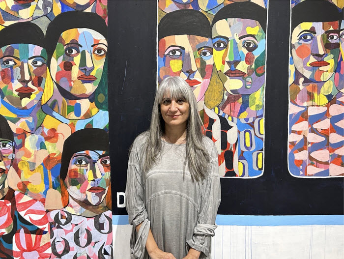  فنانة كويتية تفتتح في القاهرة معرض «مترو 23 »