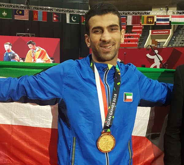 علي الشطي يضيف الميدالية الذهبية الثانية للكويت في دورة الالعاب الاسيوية