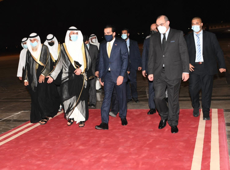 رئيس مجلس النواب العراقي يصل البلاد في زيارة رسمية