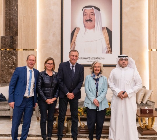 وفد مجموعة الصداقة البرلمانية الفرنسية الكويتية يصل للبلاد في زيارة رسمية