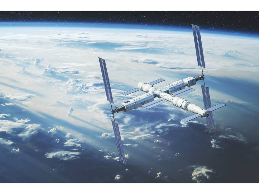  سفينة الفضاء المأهولة «شنتشو- 17» بدأت رحلة عودتها إلى الأرض