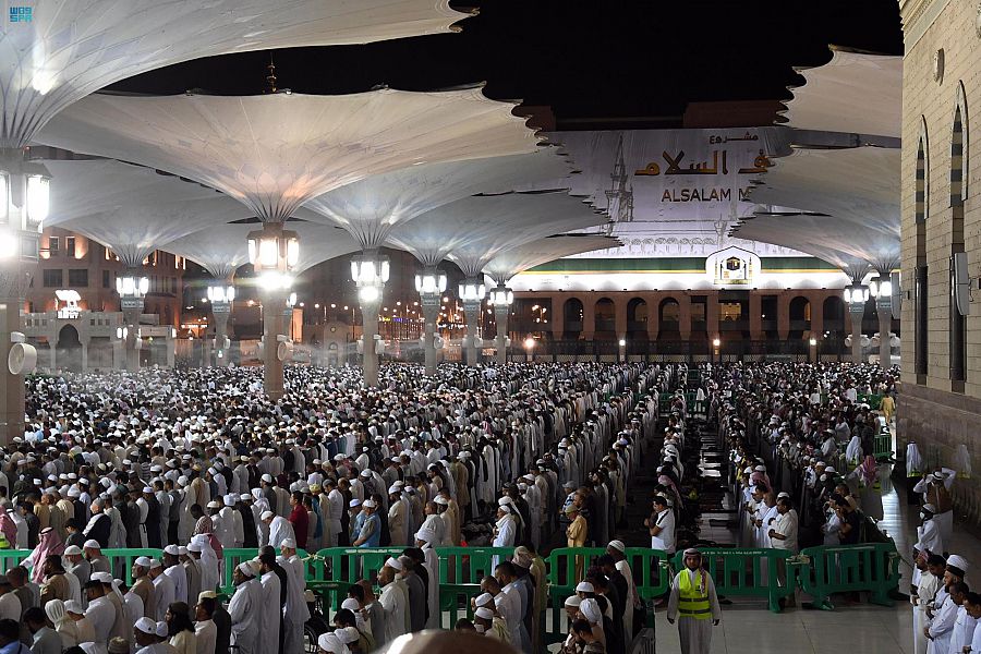  رئاسة المسجد النبوي تعلن نجاح خطتها التشغيلية خلال الثلث الأول من «رمضان»