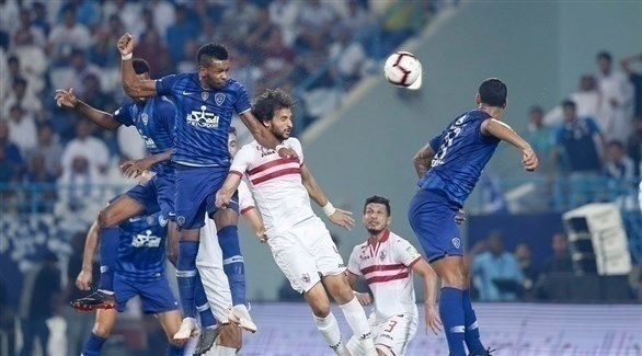 الزمالك يهزم الهلال السعودي ويتوج بلقب كأس السوبر السعودي - المصري