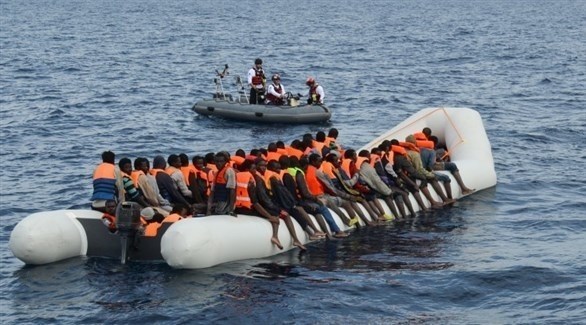 ألمانيا تنقد قارب مهاجرين على متنه 119 شخصاً