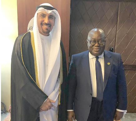 سفير الكويت يسلم رئيس غانا دعوة من سمو الأمير لزيارة البلاد 