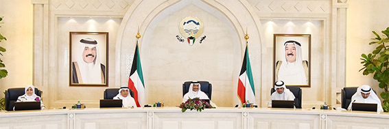 مجلس الوزراء الكويتي يرحب بزيارة ولي العهد السعودي المرتقبة للبلاد 