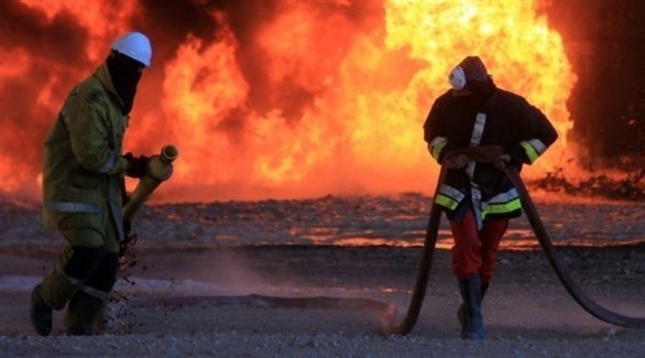 ليبيا: السيطرة على حريق في حقل زلطن النفطي