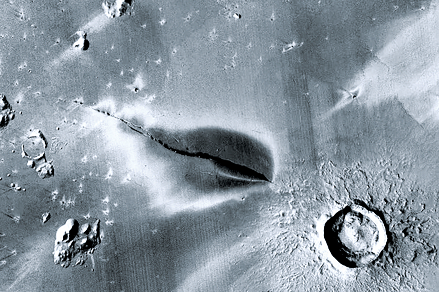 ثوران بركاني يشير إلى إمكانية وجود حياة على المريخ
