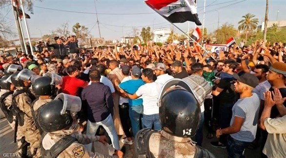 العراق: مقتل اثنين في أعمال عنف خلال المظاهرات