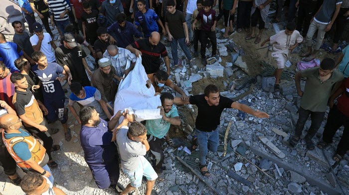  18608 شهداء و50594 مصاباً ضحايا الحرب على غزة