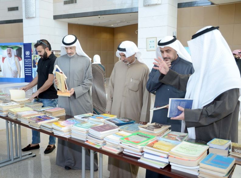 افتتاح معرض الكتاب المستعمل ضمن مهرجان القرين الثقافي  