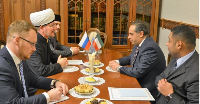 رئيس الافتاء الروسي يشيد بالروابط التي تجمع مسلمي روسيا والكويت 