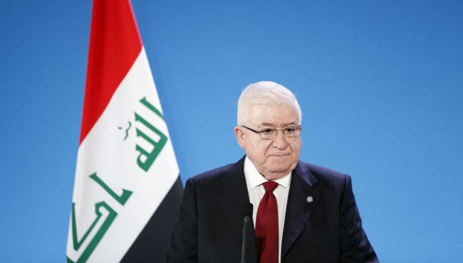 الرئيس العراقي يكشف موقفه من "قرار ترامب"