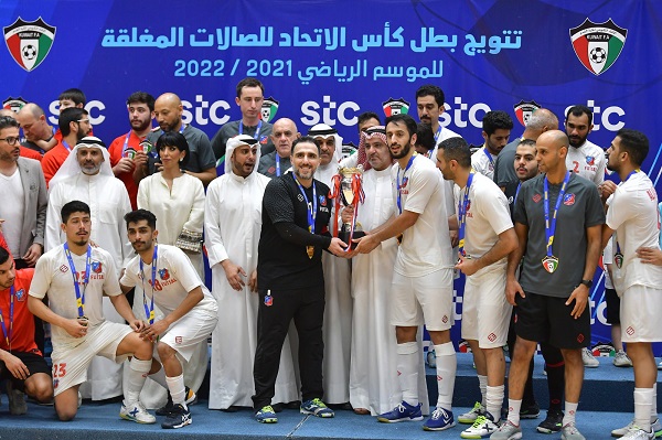 الكويت بطلا لكأس الاتحاد لكرة قدم (صالات) بفوزه على العربي (6-4)