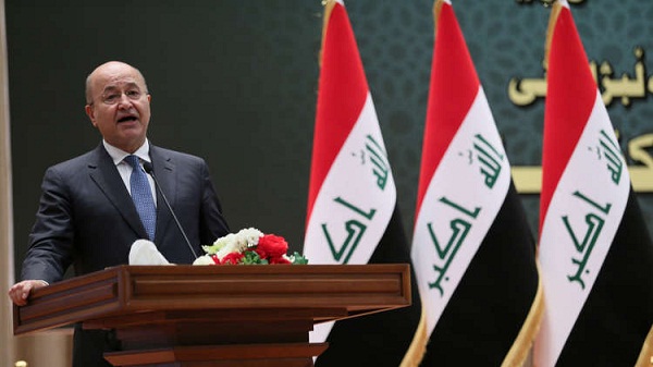رئيس العراق لملك البحرين: لن ندع مجالاً للنيل من أخوّة الشعبين