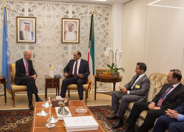 وزير الخارجية الكويتي يلتقي نظيره الهولندي في نيويورك