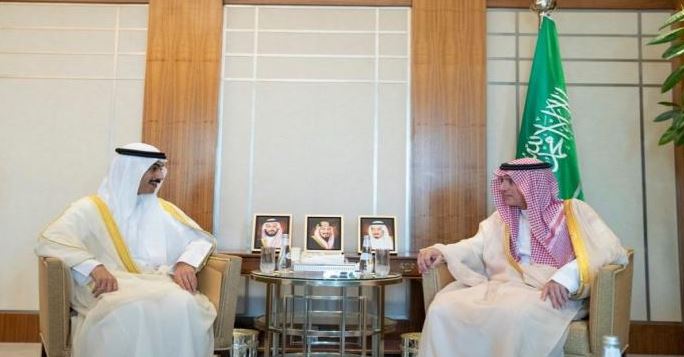 وزير الخارجية السعودي يلتقي سفير الكويت لدى المملكة 