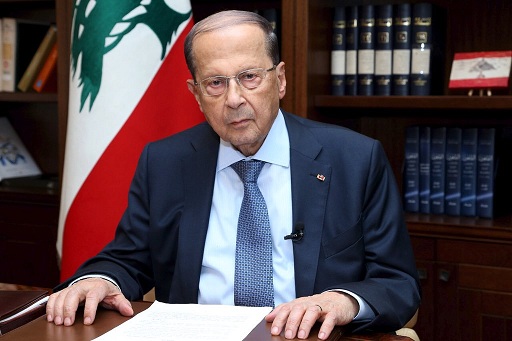 الرئيس اللبناني: إسرائيل أبلغتنا أن ليس لديها نوايا عدوانية من عملية "درع الشمال"