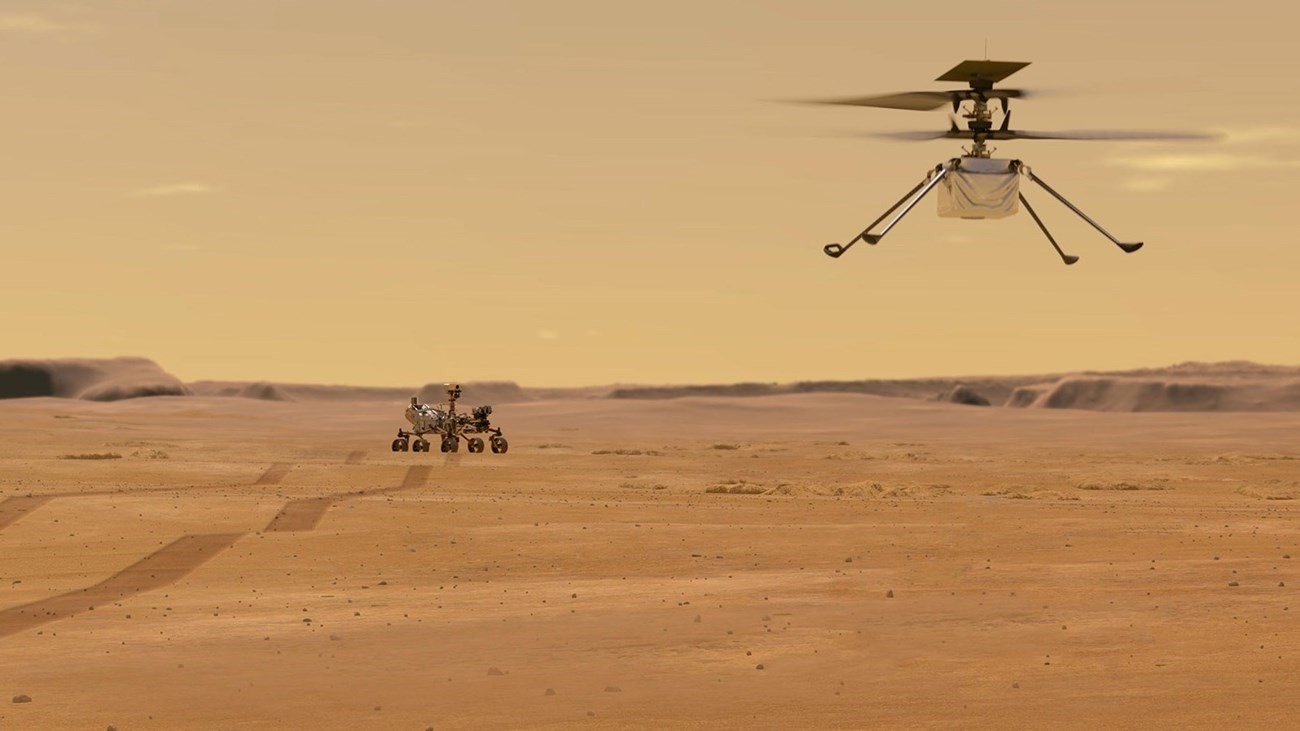  «ناسا» تستعيد الاتصال بمروحيتها  على سطح المريخ بعد فترة انقطاع