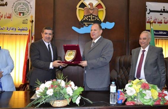 مسؤول كويتي : حريصون على المشاركة الفعالة في مختلف الأعمال الانسانية بمصر 