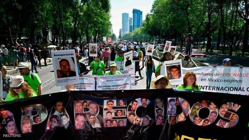 مسيرات "المفقودين" تجوب المكسيك.. والرقم "مفزع"