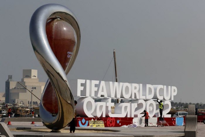 ولي العهد يحضر افتتاح كأس العالم في قطر