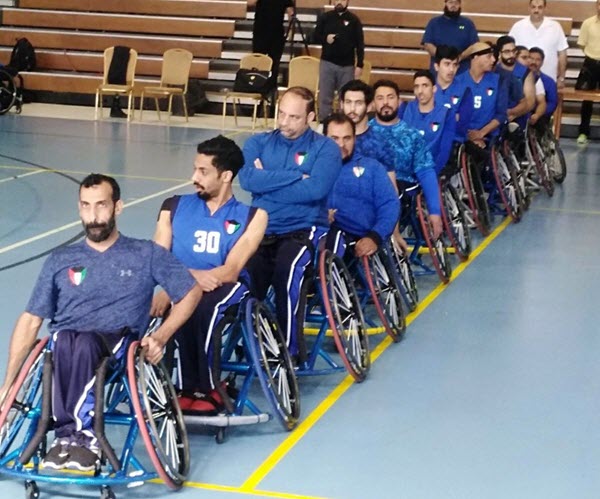 منتخب الكويت للمعاقين يحل ثالثا في بطولة غرب آسيا لكرة السلة بالأردن