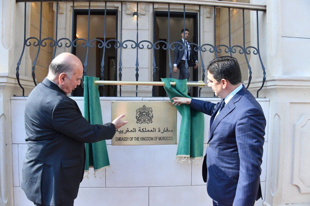 بعد إغلاقها 18 عاماً.. المغرب يفتتح سفارته في بغداد  