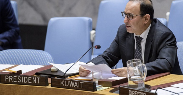       الكويت:مندوب الكويت الدائم لدى الأمم المتحدة:القضاء على الجريمة لا يتم إلا بالمثابرة والشمول 