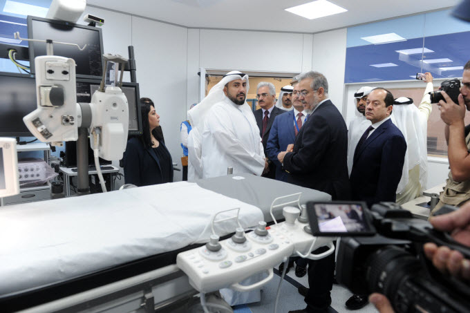  افتتاح مستشفى جابر مطلع أكتوبر