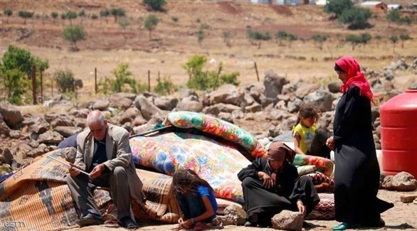 الأمم المتحدة: ارتفاع عدد النازحين في جنوب غرب سوريا إلى 270 ألفاً
