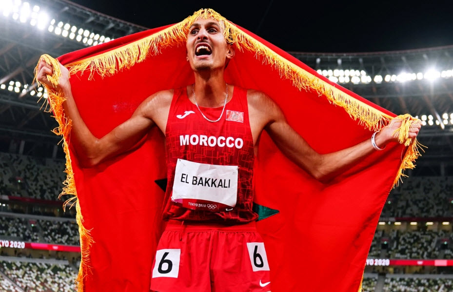  البقالي يهدي المغرب ذهبية 3  آلاف متر موانع في أولمبياد «طوكيو»
