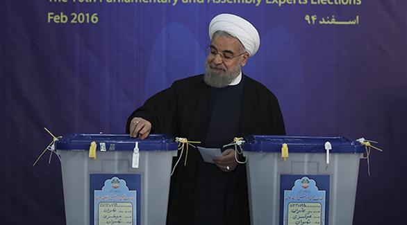 روحاني: إقبال كبير للتصويت في الانتخابات