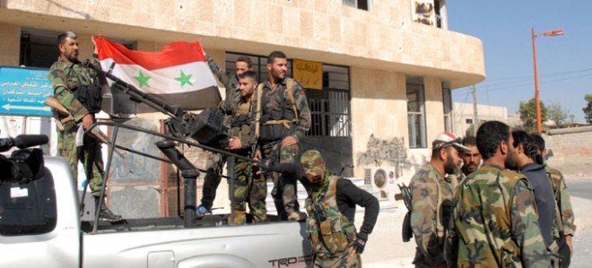 التلفزيون الرسمي: الجيش السوري ينقذ رهائن من الدولة الإسلامية