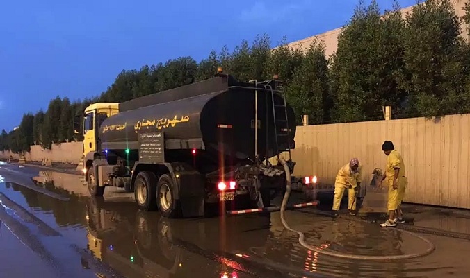 بلدية الكويت تفعل خطة الطوارئ للتعامل مع تقلبات الطقس والأمطار التي تشهدها البلاد