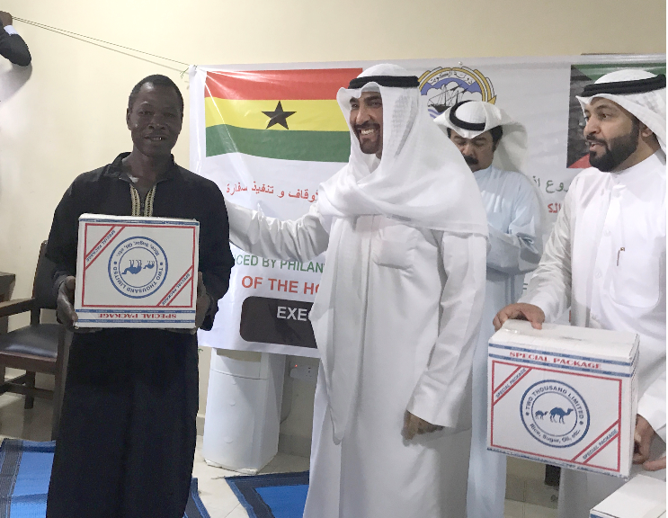 سفارة دولة الكويت لدى غانا تقيم حفل توزيع إفطار الصائم  