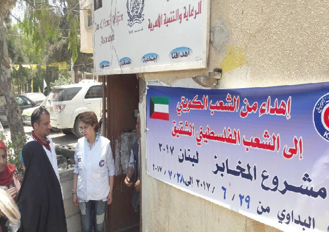“الهلال الاحمر الكويتي” يؤكد حرصه على دعم احتياجات اللاجئين الفلسطينيين بلبنان