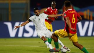 كأس أمم أفريقيا: الجزائر تتأهل لدوري الثمانية بعد فوزها على غينيا 3-0
