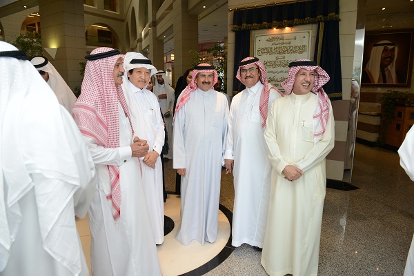 مدير "كونا" يستقبل الوفد الإعلامي المرافق لولي العهد السعودي