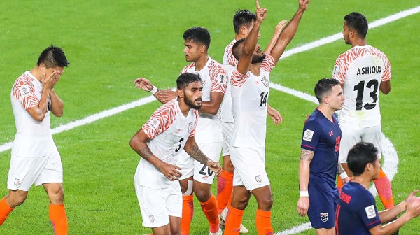 الهند تكتسح تايلند برباعية في كأس آسيا