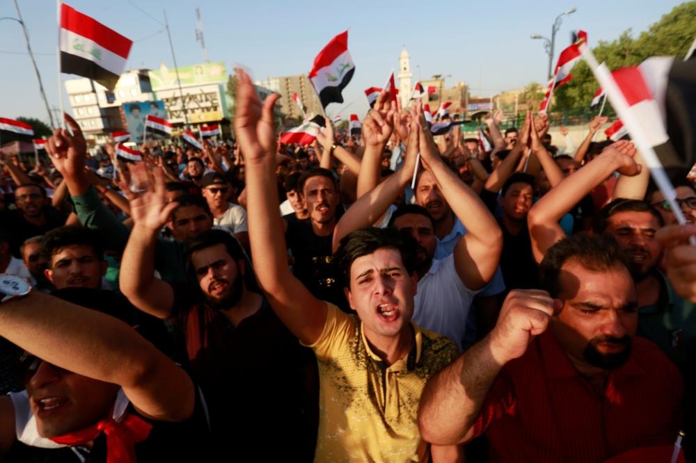 يوم جديد من التظاهرات في العراق