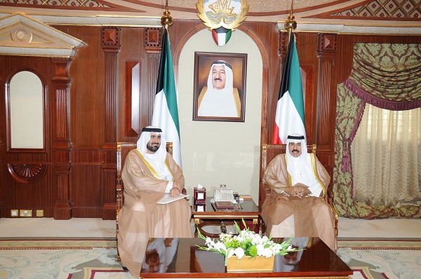 سمو نائب الأمير وولي العهد يستقبل سفير الإمارات 