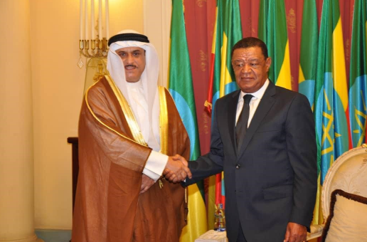 سفير الكويت لدى اثيوبيا يقدم أوراق اعتماده إلى رئيس جمهورية أثيوبيا 
