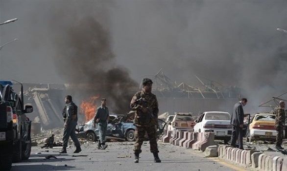 مقتل وإصابة 70 شخصاً بهجوم انتحاري في أفغانستان