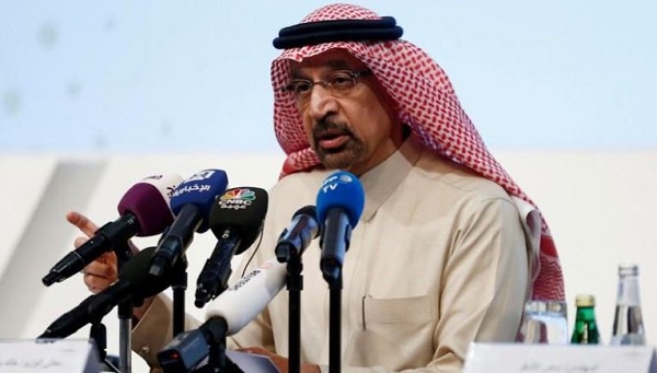 وزير الطاقة السعودي: متفائل باستمرار الالتزام باتفاق أوبك لخفض المعروض