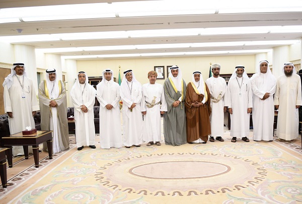 الغانم يستقبل أعضاء المجالس التشريعية الخليجية المشاركين بندوة "توطين الوظائف"