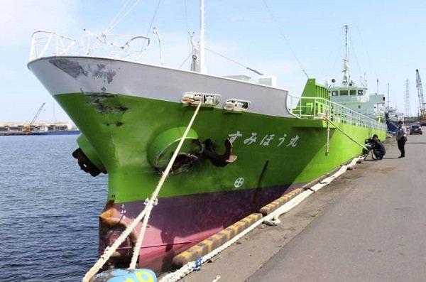 فقدان 4 بحارة إثر غرق سفينة شحن قبالة سواحل اليابان