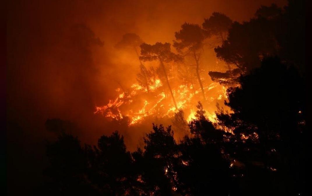  إجلاء العشرات بسبب حرائق الغابات جنوب كرواتيا
