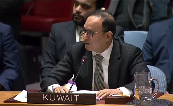 الكويت تقدم أمام مجلس الأمن بياناً رئاسياً حول المفقودين الكويتيين والممتلكات الكويتية